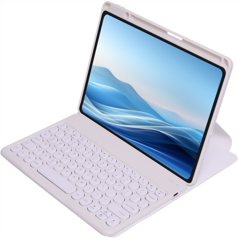 Techxtras Tablet Case with Wireless KB iPad 10.2" - White/Product Detail/Accessories