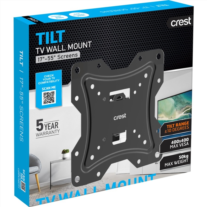 Crest Tilt Action TV Wall Mount Small to Large 17in to 55in/Product Detail/Accessories