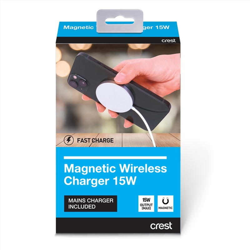 Crest 15W Magsafe Magnetic Wireless Charger/Product Detail/Consoles & Accessories