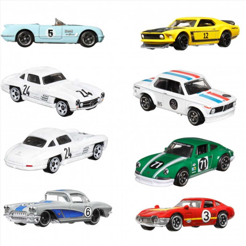 Hot Wheels 1:64 Scale Die-Cast Vintage Racing Club Car (Styles May Vary)/Product Detail/Toys
