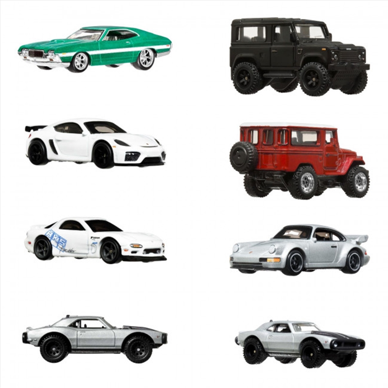 Hot Wheels Cars, Premium Fast & Furious Car Assortment (SENT AT RANDOM)/Product Detail/Toys