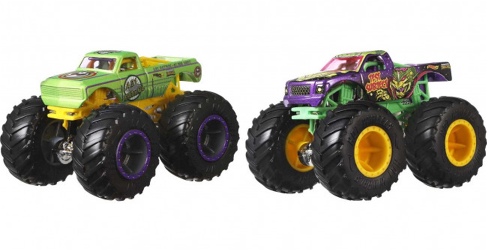 Hot Wheels Monster Trucks Demolition Doubles, 2-Pack Of 1:64 Scale Toy Trucks/Product Detail/Toys