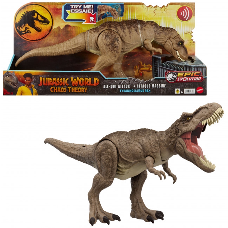 Jurassic World All-Out Attack Tyrannosaurus Rex/Product Detail/Toys