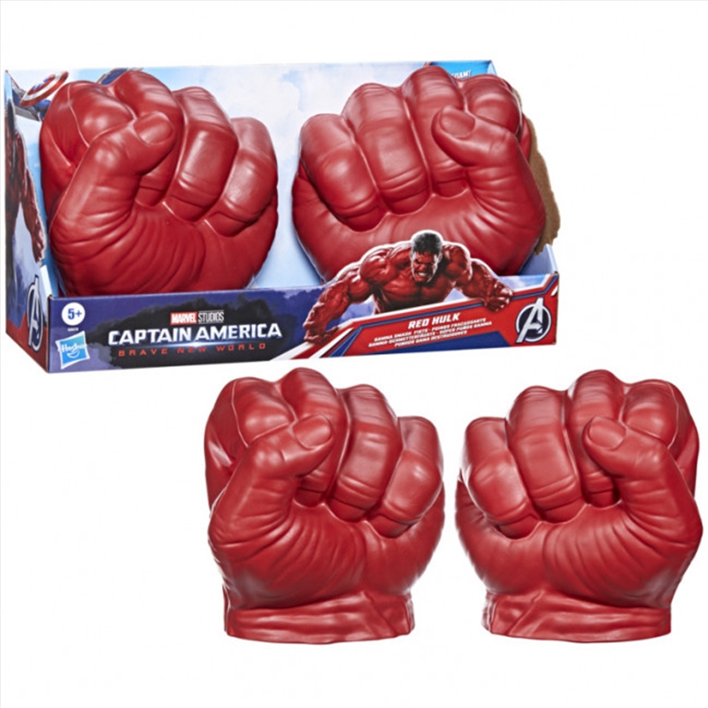 Marvel Avengers Captain America: Brave New World Red Hulk Gamma Smash Fists/Product Detail/Toys
