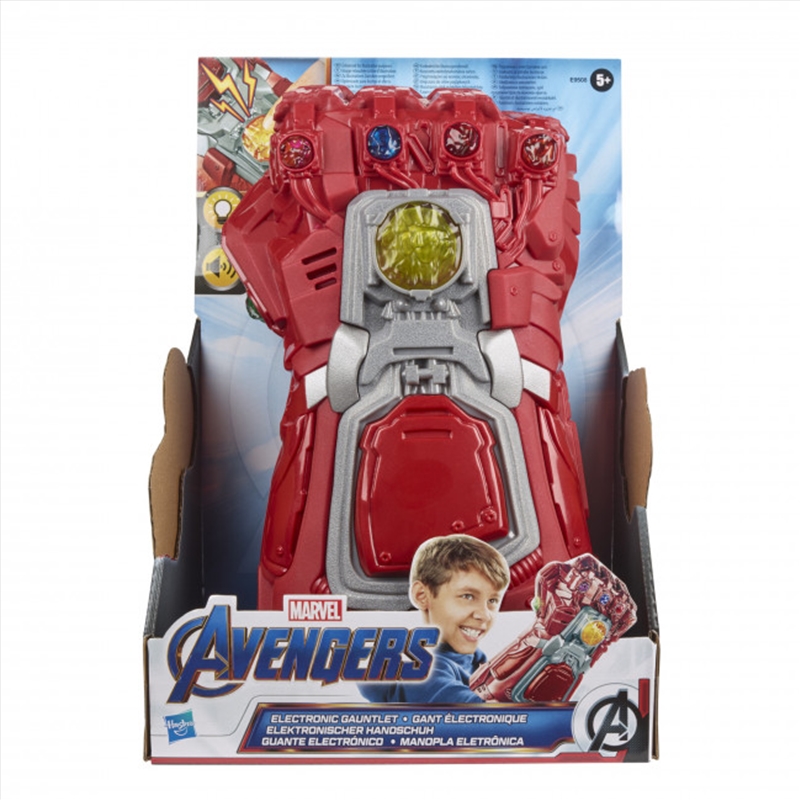 Marvel Avengers: Endgame Red Infinity Gauntlet Electronic Fist/Product Detail/Toys