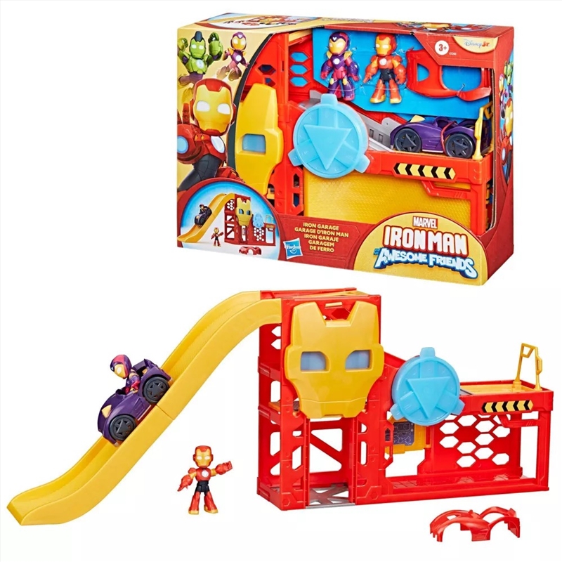 Marvel Iron Man and his Awesome Friends Iron Garage/Product Detail/Toys