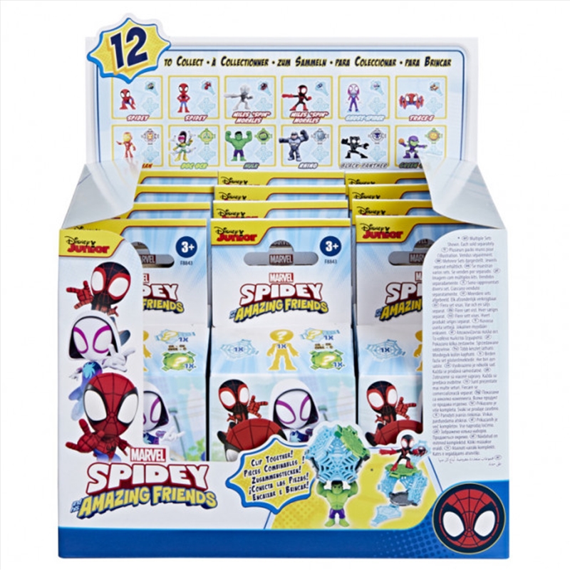 Marvel Spidey and His Amazing Friends Mini Action Figure with Web Accessories Assortment (SENT AT RA/Product Detail/Toys