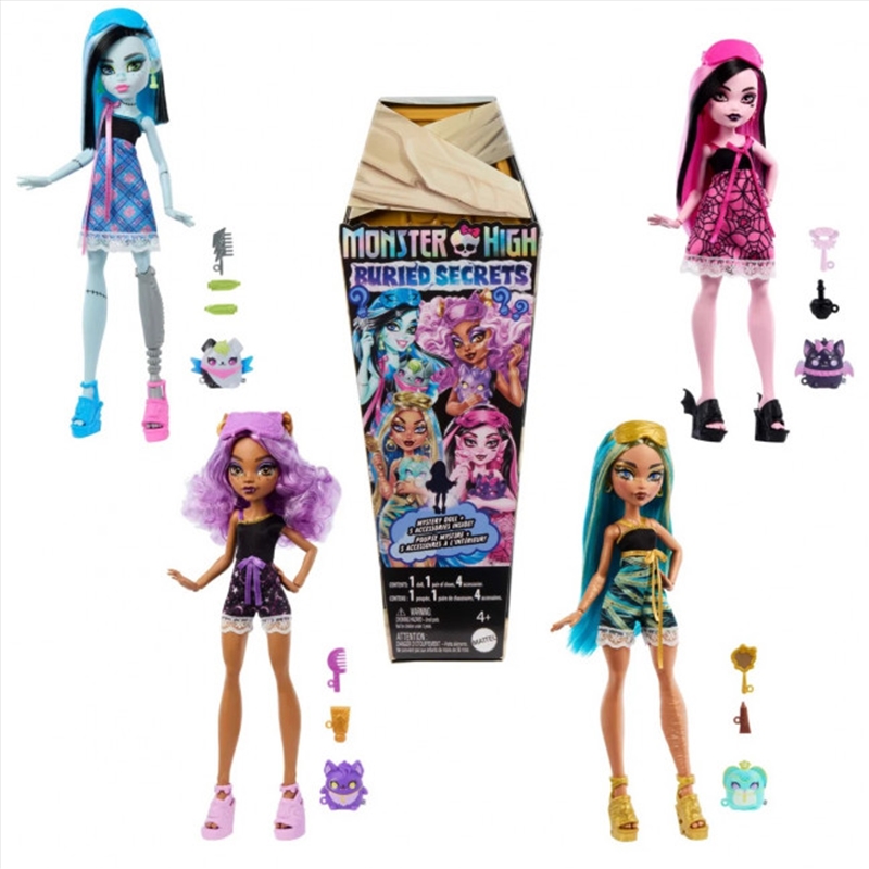 Monster High: Buried Secrets Assortment  (SENT AT RANDOM)/Product Detail/Toys