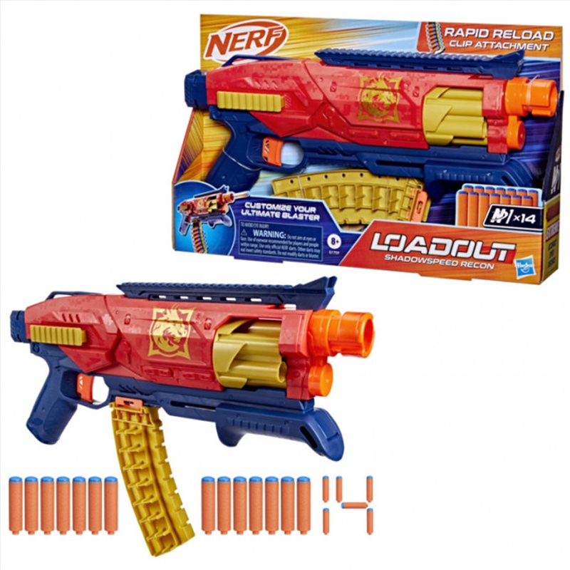 Nerf Loadout Shadowspeed Recon Blaster/Product Detail/Toys