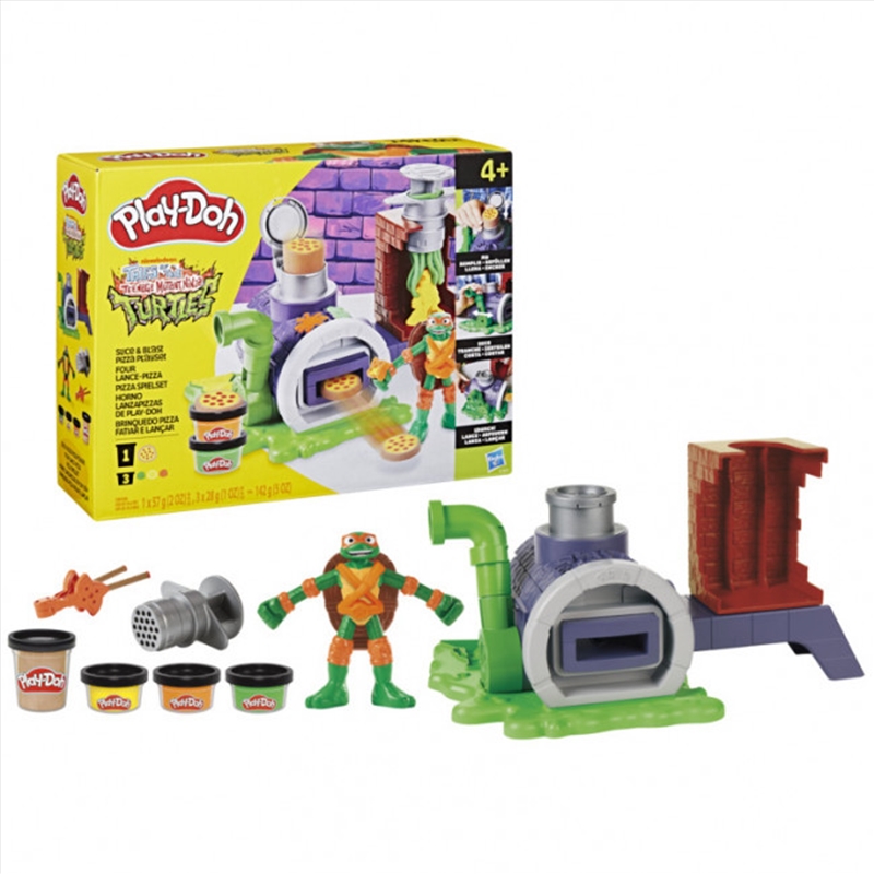 Play-Doh Teenage Mutant Ninja Turtles Slice and Blast Pizza Playset/Product Detail/Toys