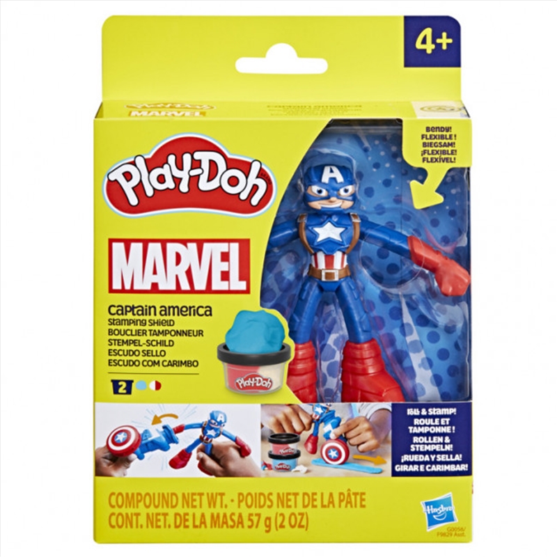 Play-Doh: Marvel Captain America Stamping Shield/Product Detail/Toys