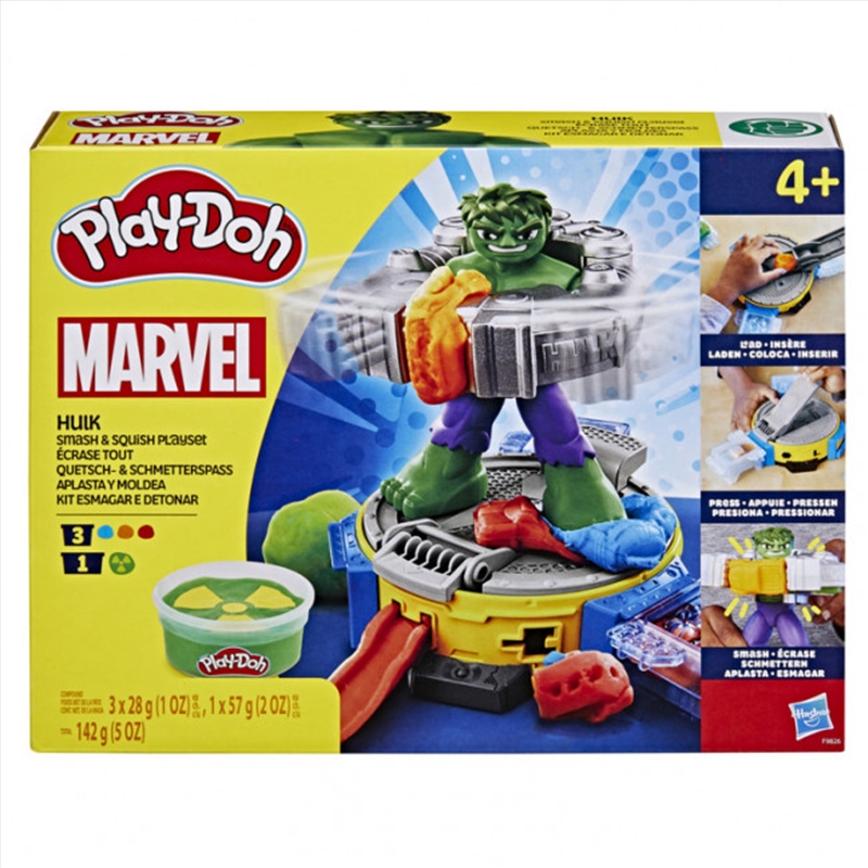 Play-Doh: Marvel Hulk Smash & Squish Playset/Product Detail/Toys