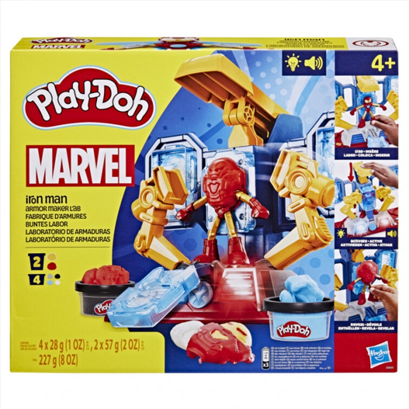 Play-Doh: Marvel Iron Man Armor Maker Lab/Product Detail/Toys