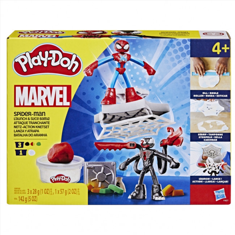 Play-Doh: Marvel Spider-Man Launch & Slice Battle/Product Detail/Toys
