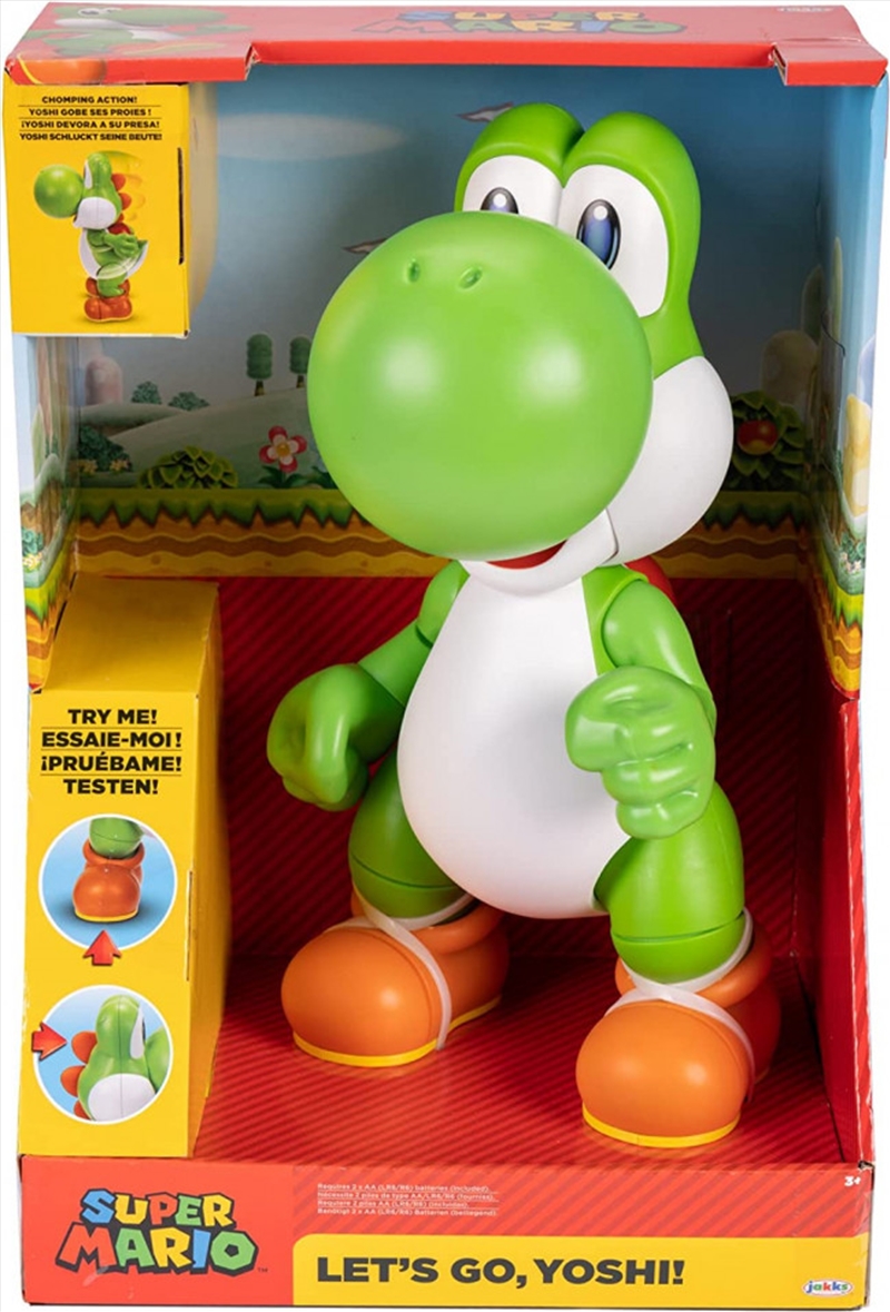 Super Mario: Lets Go Feature Yoshi/Product Detail/Toys