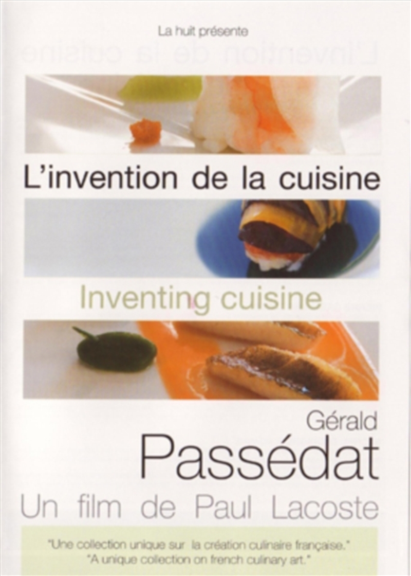 Inventing Cuisine  Gerald Passedat (REGION 2)/Product Detail/Documentary