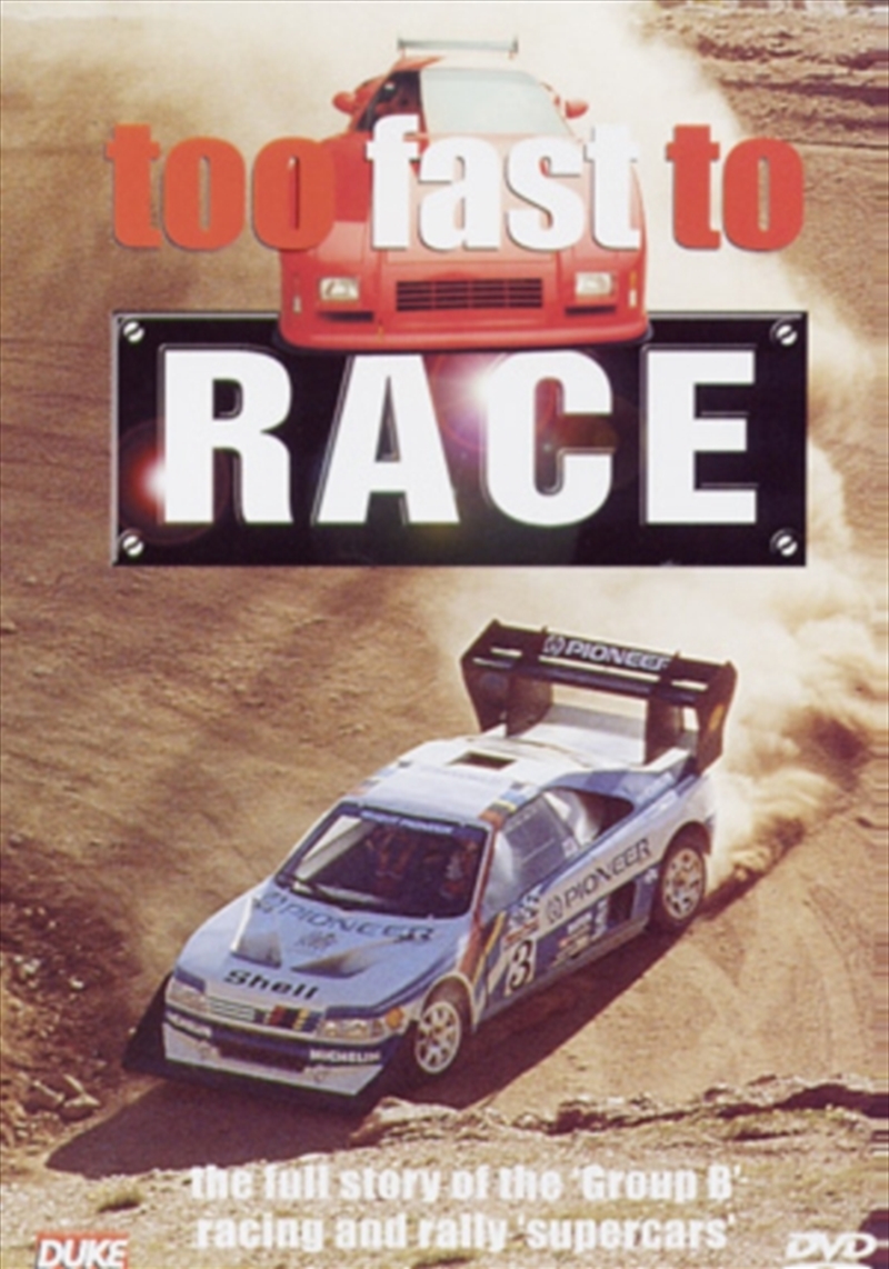 Too Fast To Race (REGION 2)/Product Detail/Documentary