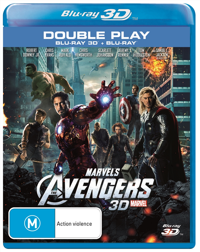 Avengers 3D/Product Detail/Movies on DVD, Blu-ray & 4K