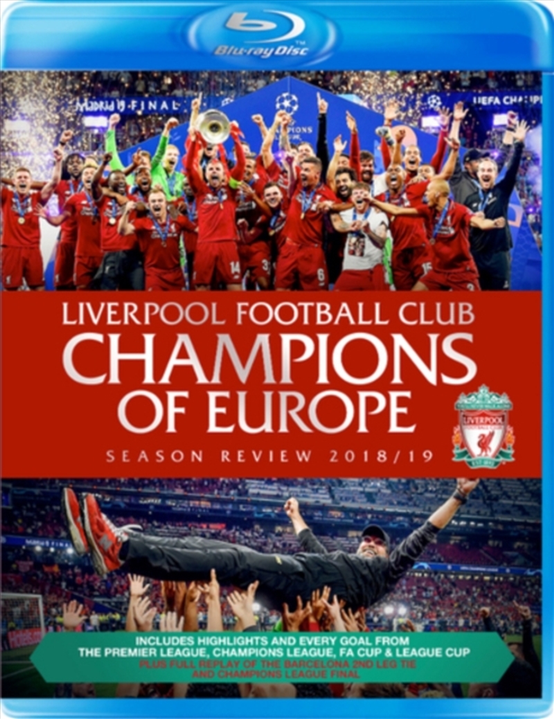 Liverpool Football Club Champions Of Europe Season Review 2018/19/Product Detail/Sport
