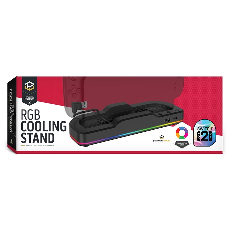 Powerwave RGB Cooling Stand for Nintendo Switch 2/Product Detail/Consoles & Accessories