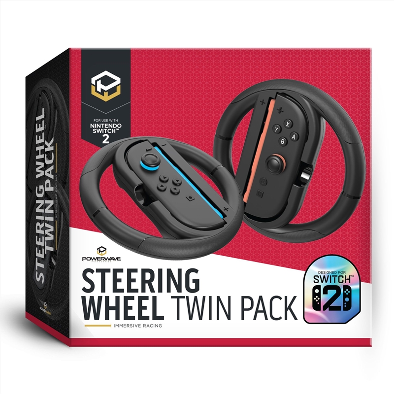 Powerwave Steering Wheel Twin Pack for Nintendo Switch 2/Product Detail/Consoles & Accessories