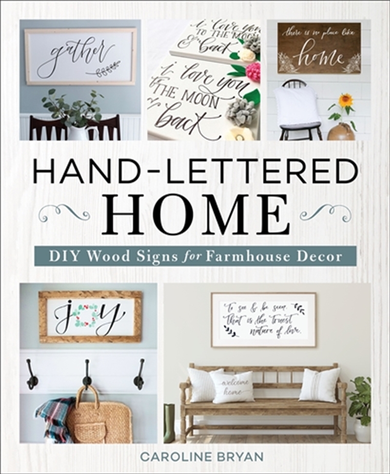 Hand-Lettered Home/Product Detail/Crafts & Handiwork