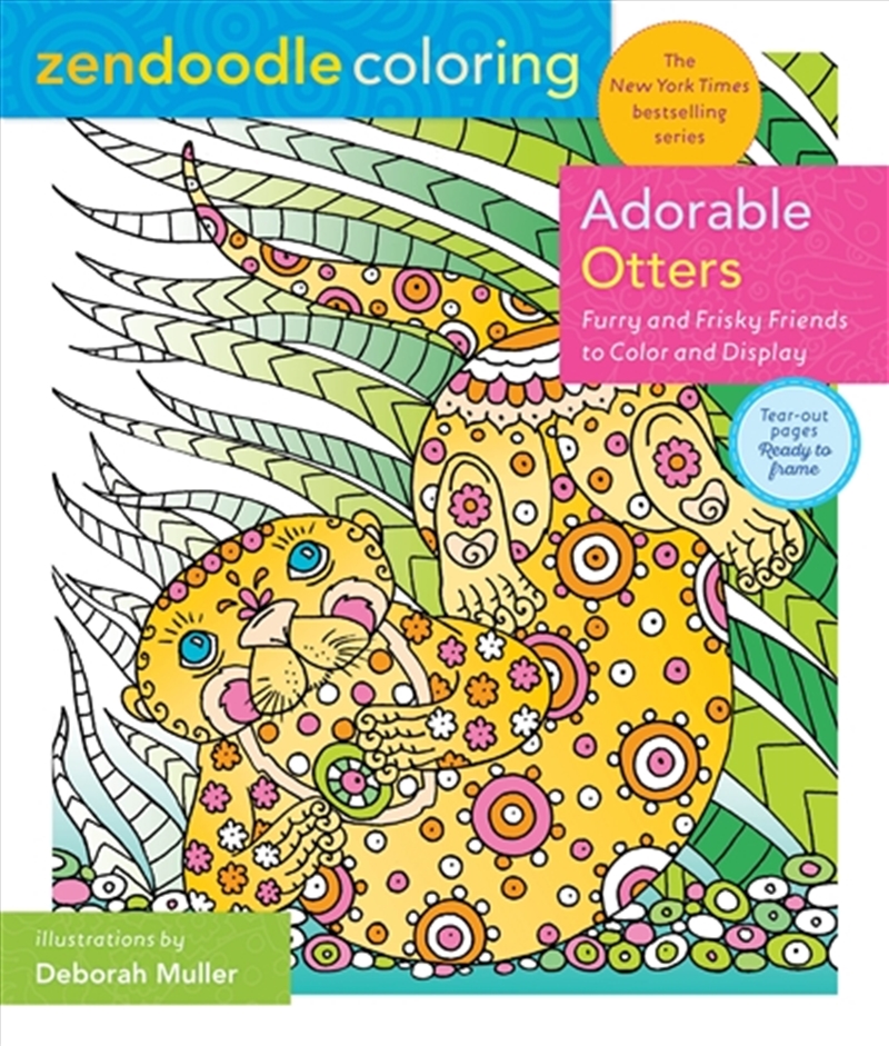 Zendoodle Coloring: Adorable Otters/Product Detail/Adults Activity Books