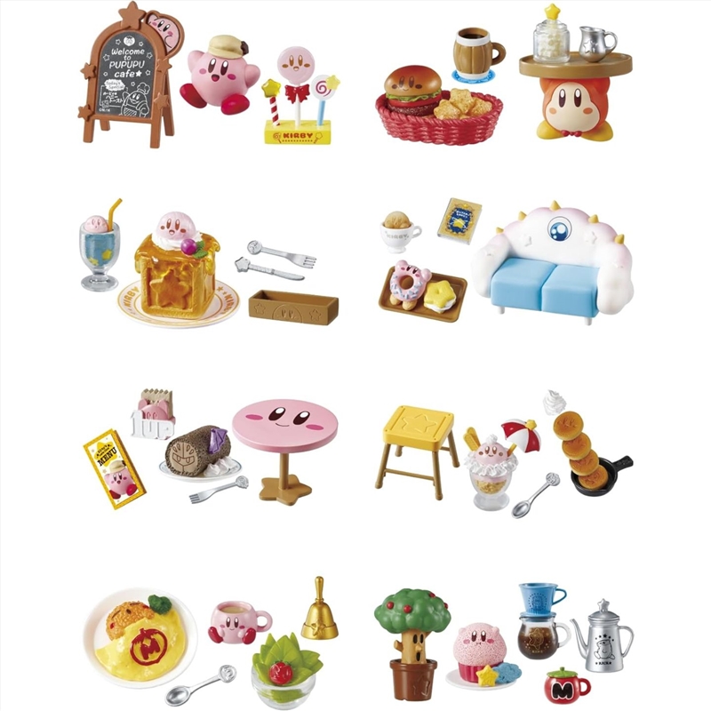 Re-ment Kirby Cafe Time (SENT AT RANDOM)/Product Detail/Figurines