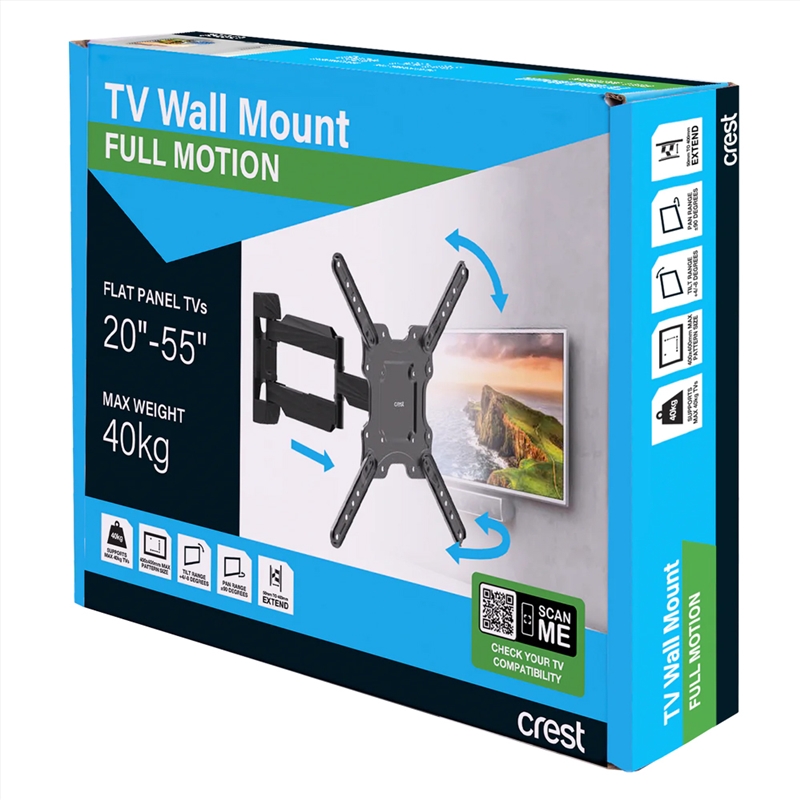 Full Motion TV Wall Mount - 20" to 55"/Product Detail/Accessories
