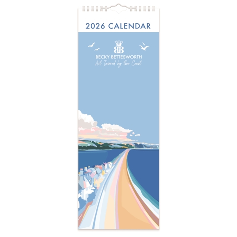 Becky Bettesworth Slim Calendar 2026/Product Detail/Calendars & Diaries