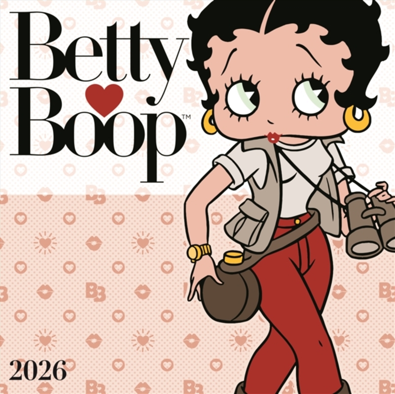 Betty Boop Square Wall Calendar 2026/Product Detail/Calendars & Diaries