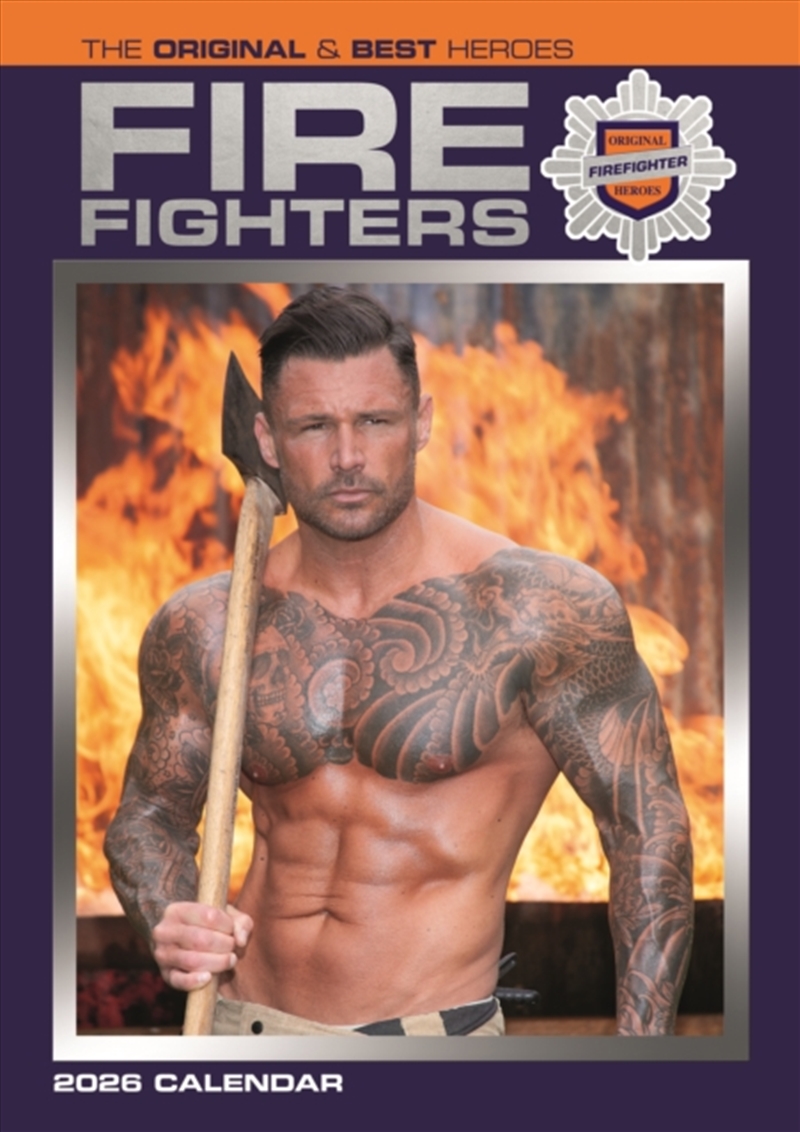 Firefighters A3 Calendar 2026/Product Detail/Calendars & Diaries