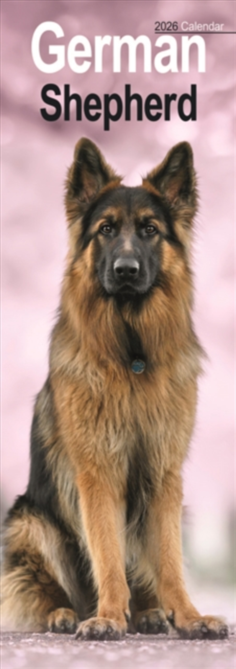 German Shepherd Slim Calendar 2026 Dog Breed Slimline Calendar - 12 Month/Product Detail/Calendars & Diaries