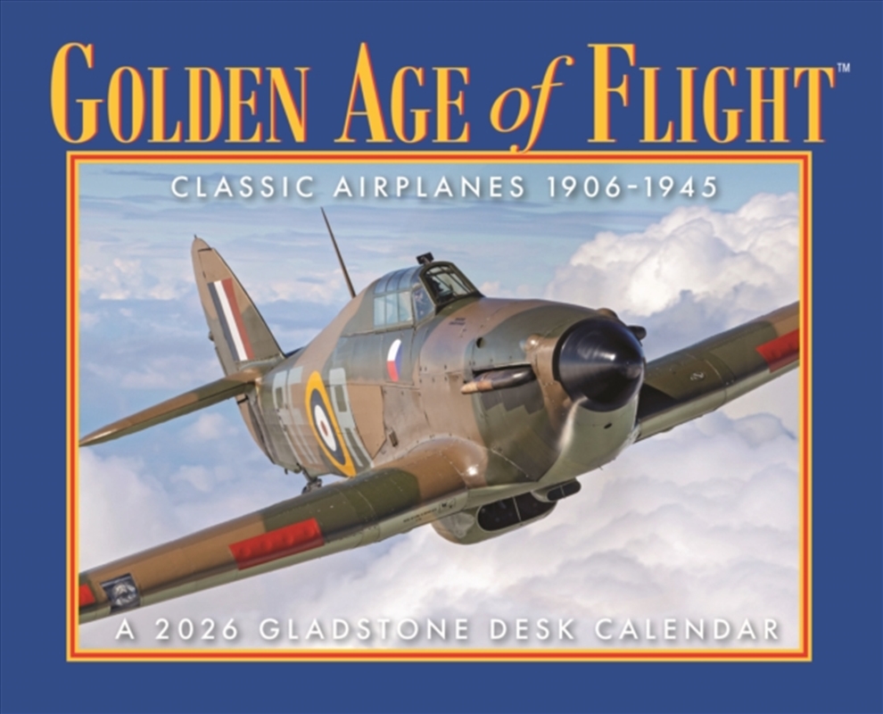 Golden Age Of Flight Box Calendar 2026/Product Detail/Calendars & Diaries