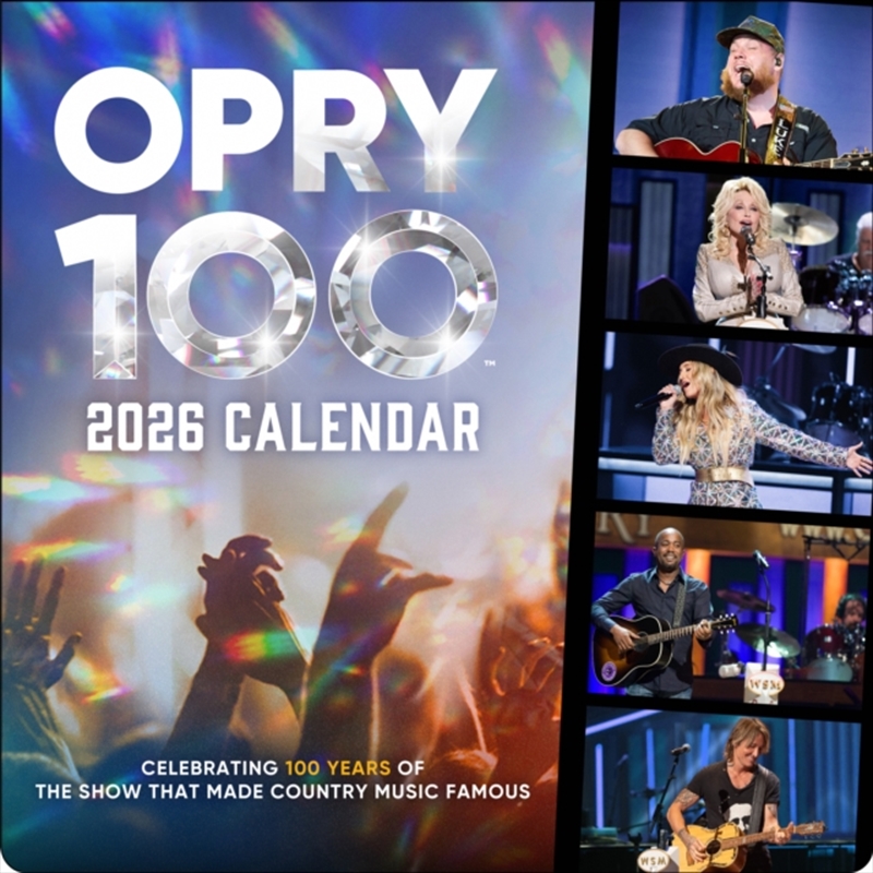 Grand Ole Opry 2026 Wall Calendar/Product Detail/Calendars & Diaries