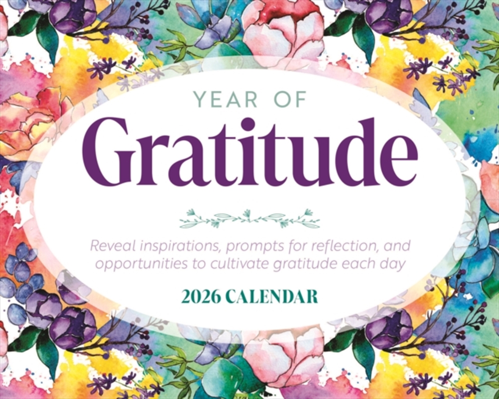 Gratitude Year Of Box Calendar 2026/Product Detail/Calendars & Diaries