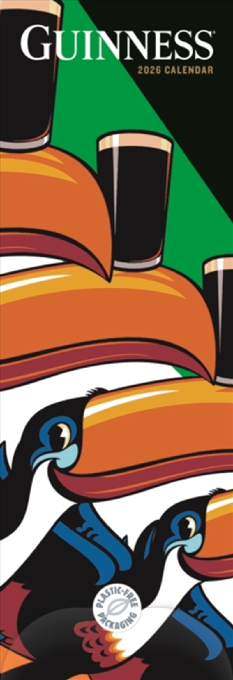 Guinness Slim Calendar 2026/Product Detail/Calendars & Diaries