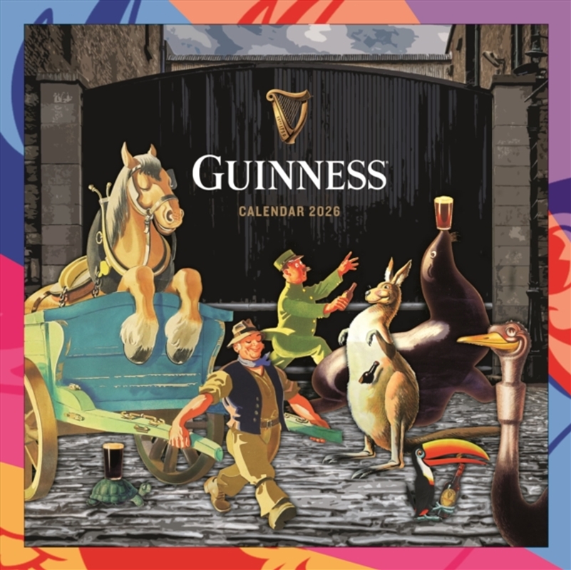 Guinness Square Wall Calendar 2026/Product Detail/Calendars & Diaries