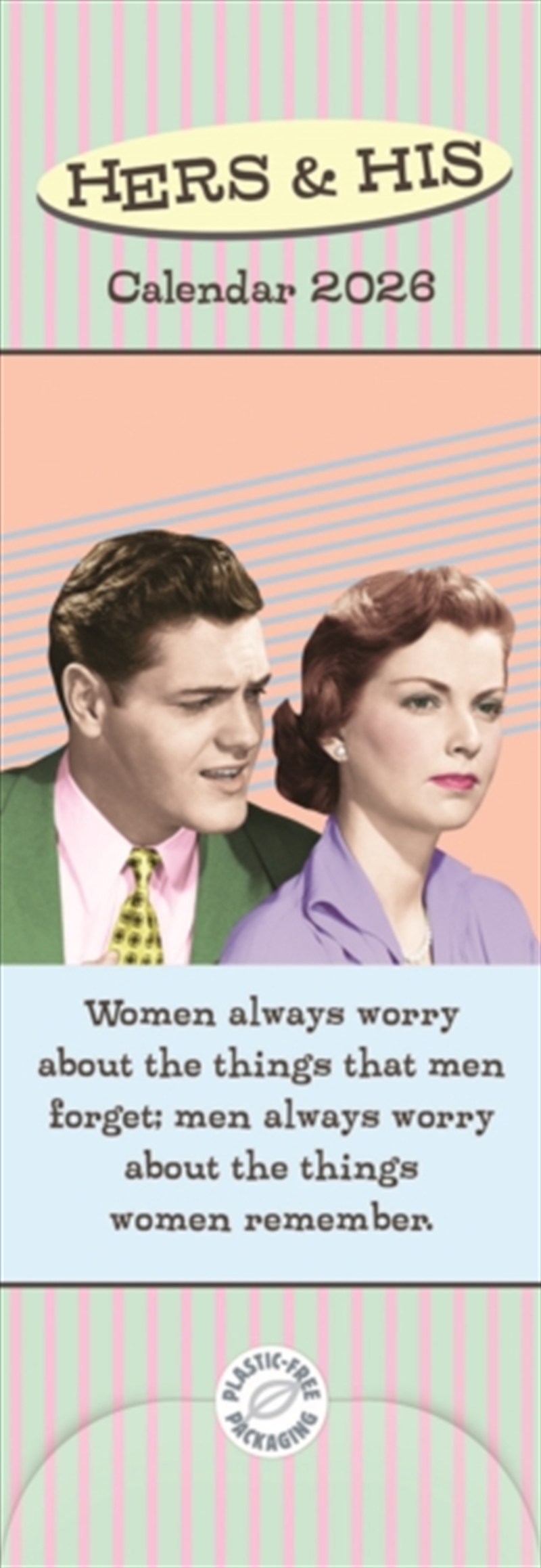 Hers His Planner Slim Calendar 2026/Product Detail/Calendars & Diaries