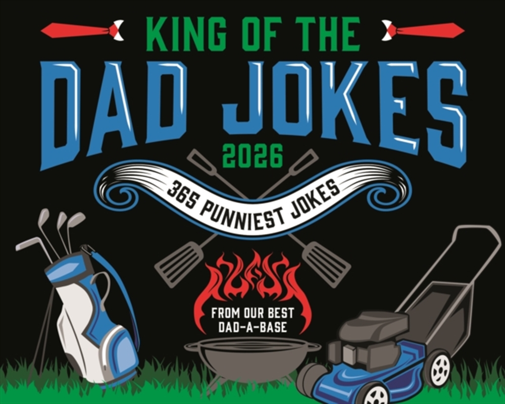 King Of The Dad Jokes Box Calendar 2026/Product Detail/Calendars & Diaries