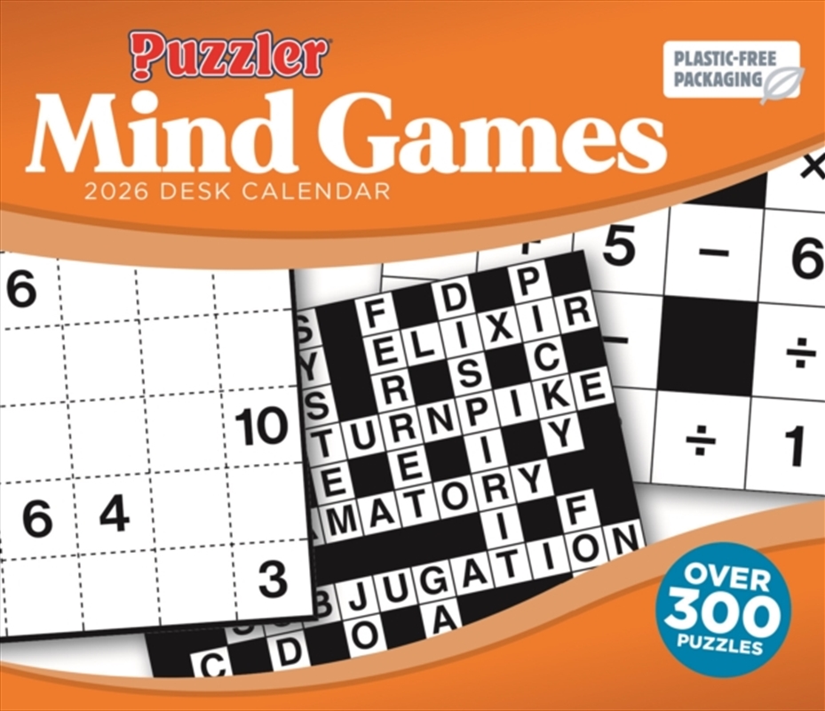 Mind Games Puzzler Box Calendar 2026/Product Detail/Calendars & Diaries