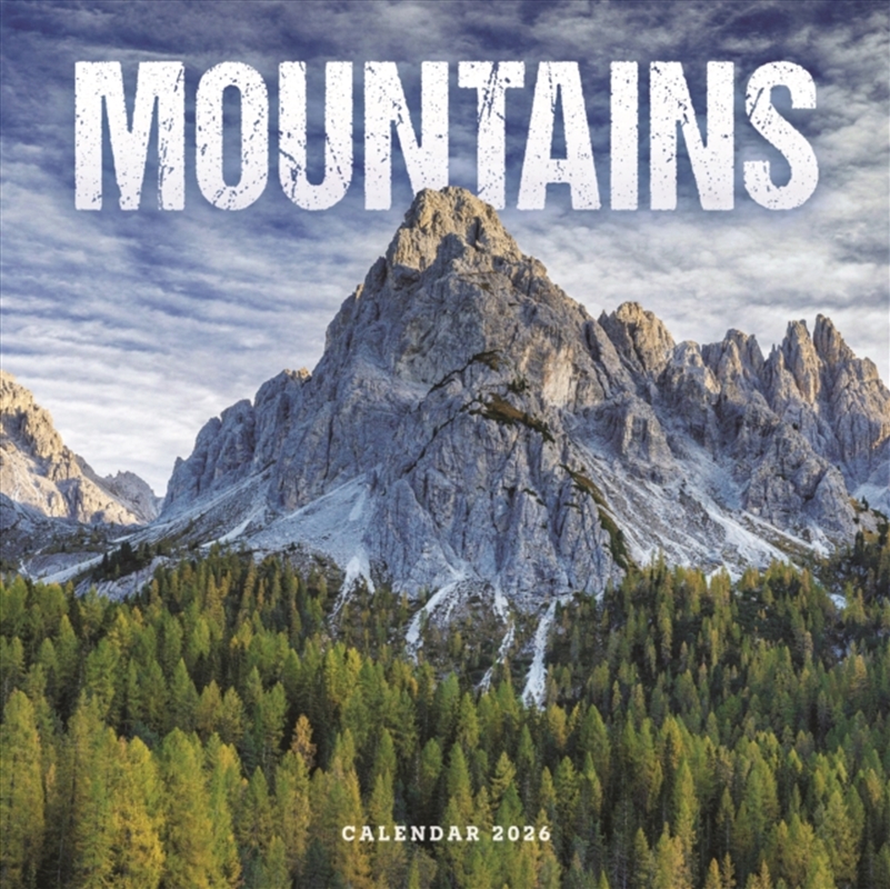 Mountains Square Wall Calendar 2026/Product Detail/Calendars & Diaries