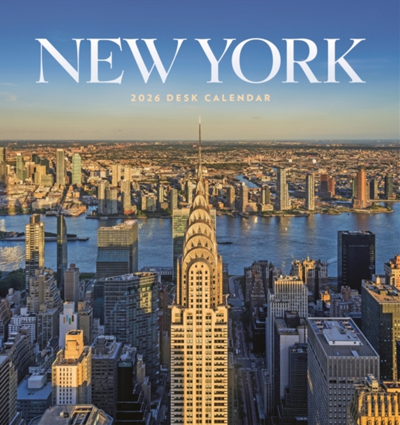 New York Easel Desk Calendar 2026/Product Detail/Calendars & Diaries