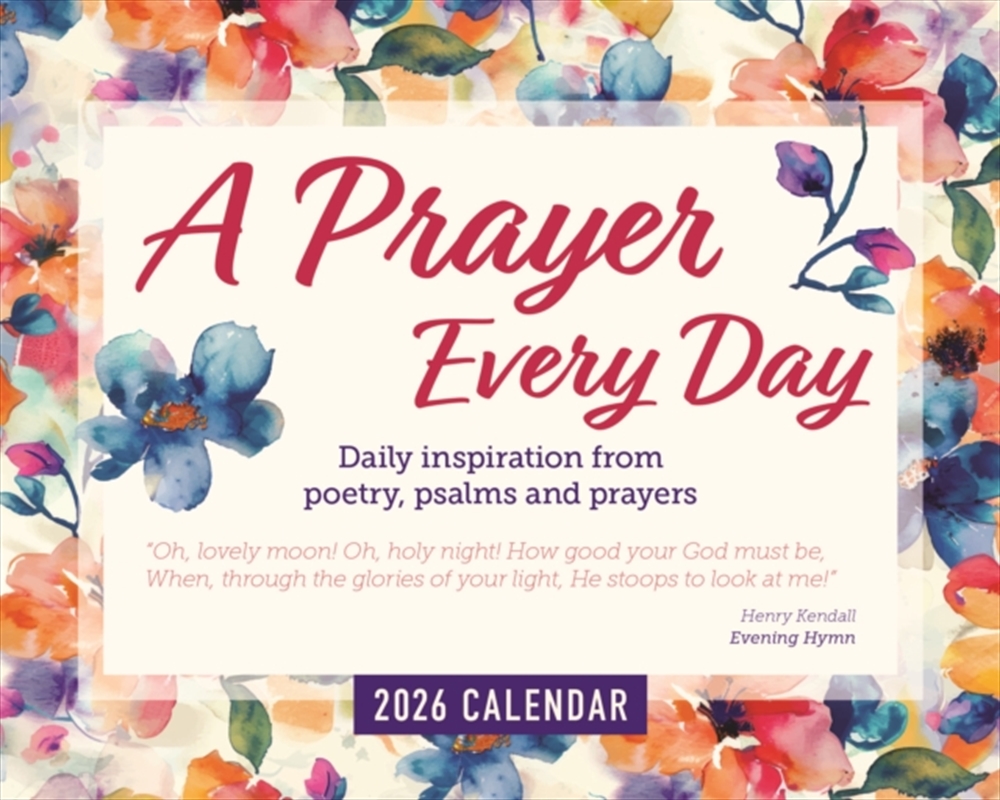 Prayer For Every Day Box Calendar 2026/Product Detail/Calendars & Diaries