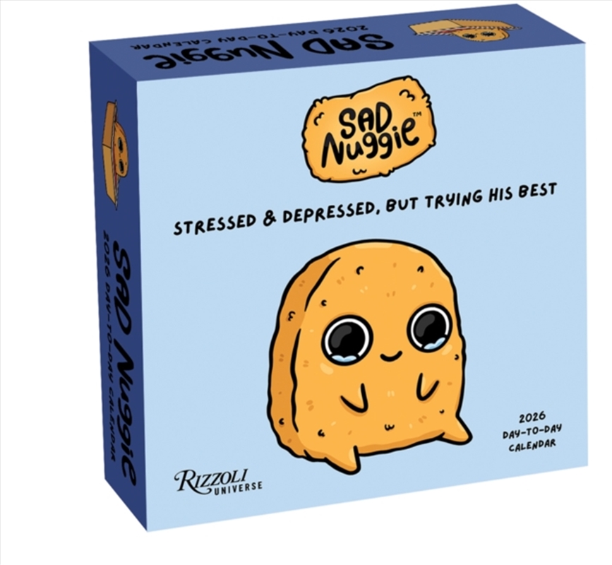 Sad Nuggie 2026 Day-To-Day Calendar : Stressed & Depressed, But Trying His Best/Product Detail/Calendars & Diaries