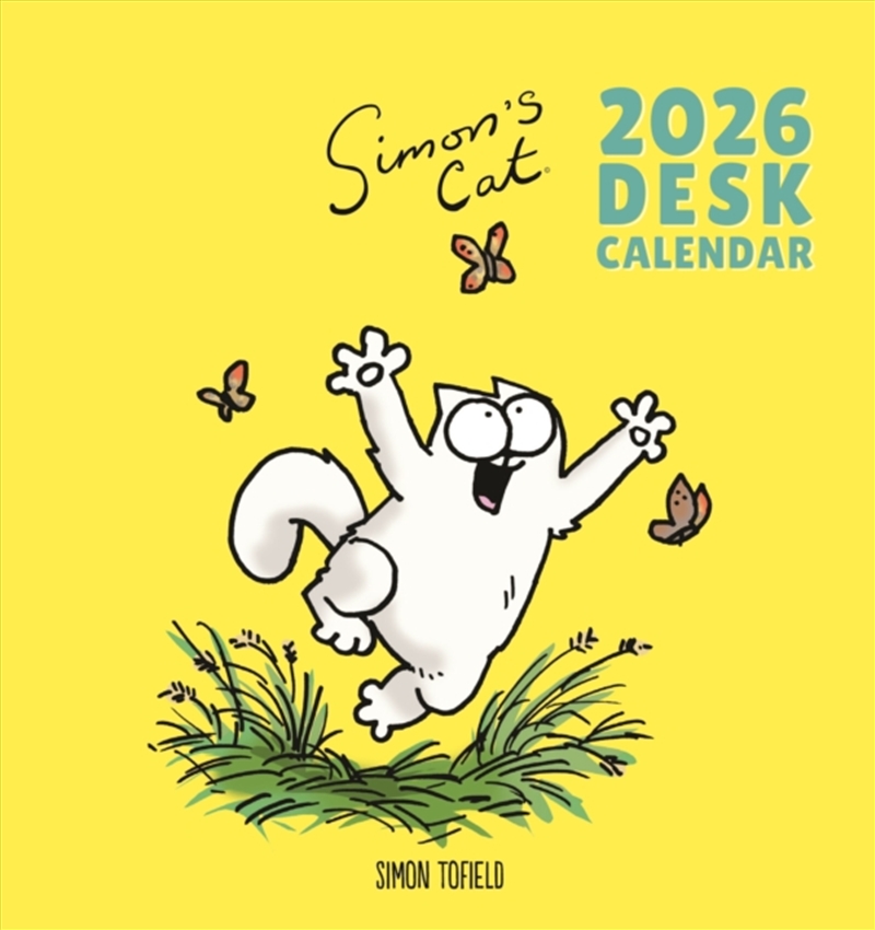 Simons Cat Easel Desk Calendar 2026/Product Detail/Calendars & Diaries