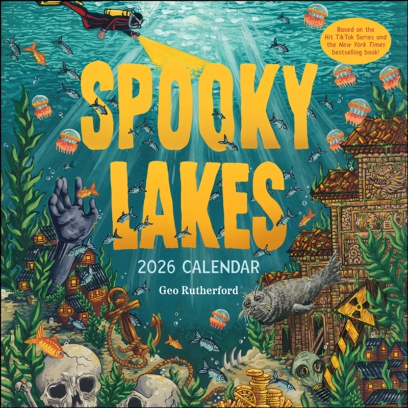 Spooky Lakes 2026 Wall Calendar/Product Detail/Calendars & Diaries