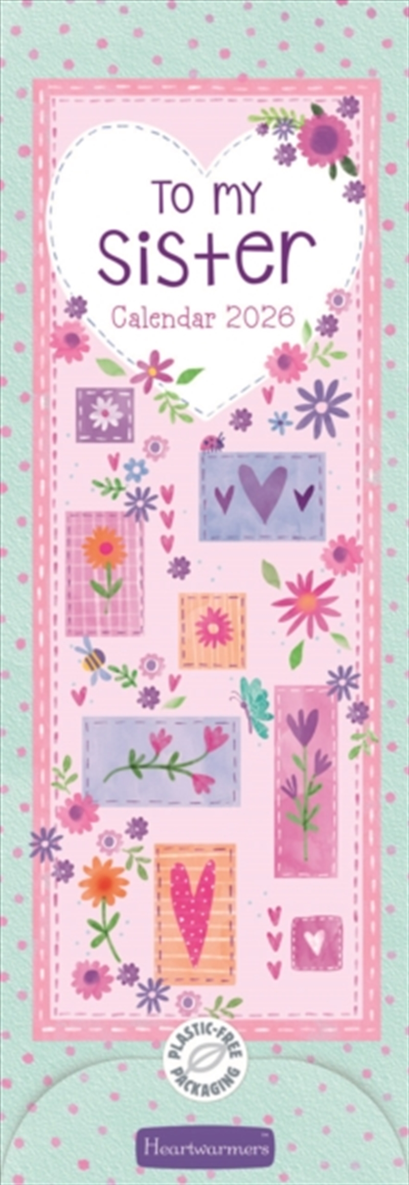 To My Sister Slim Calendar 2026/Product Detail/Calendars & Diaries