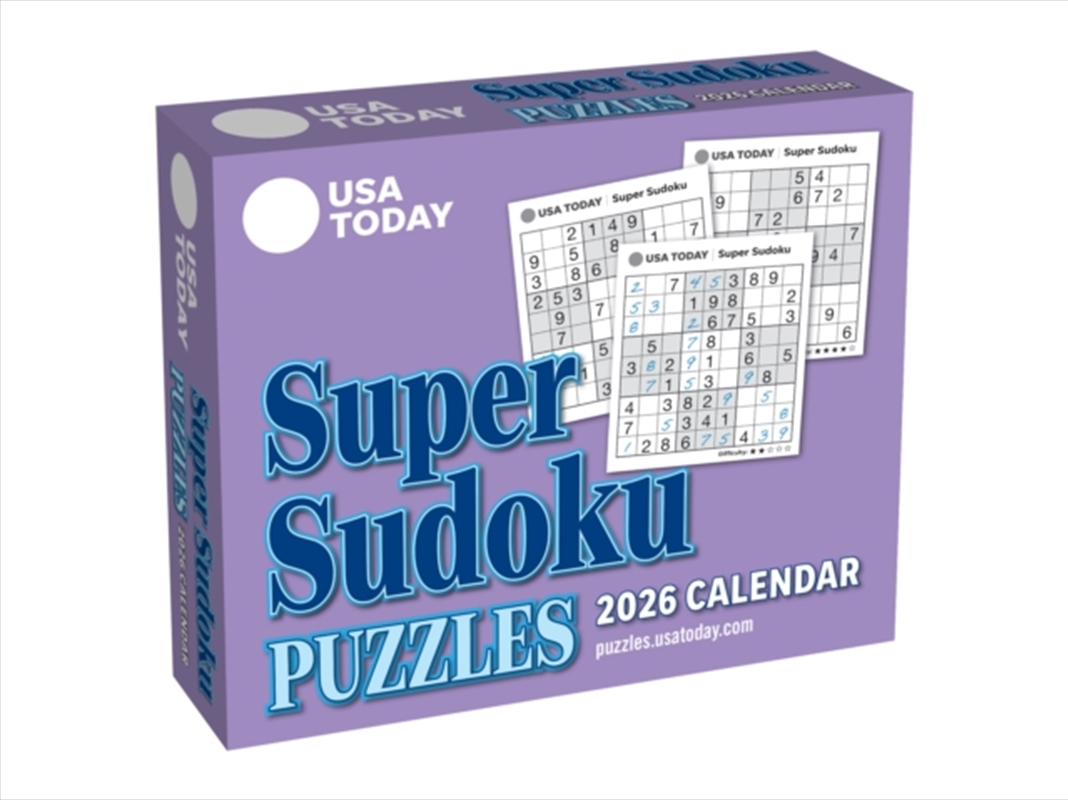 Usa Today Sudoku 2026 Day-To-Day Calendar/Product Detail/Calendars & Diaries