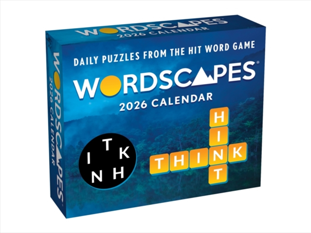 Wordscapes® Puzzle Fun 2026 Day-To-Day Calendar/Product Detail/Calendars & Diaries